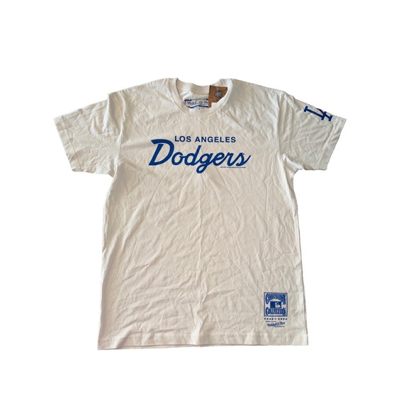 Mitchell & Ness Other - Mitchell & Ness Los Angeles Dodgers Men's T-Shirt Small Script Logo MLB NEW